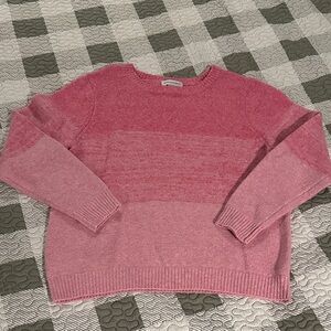 Cupcakes & Cashmere Pink ombré Sweater